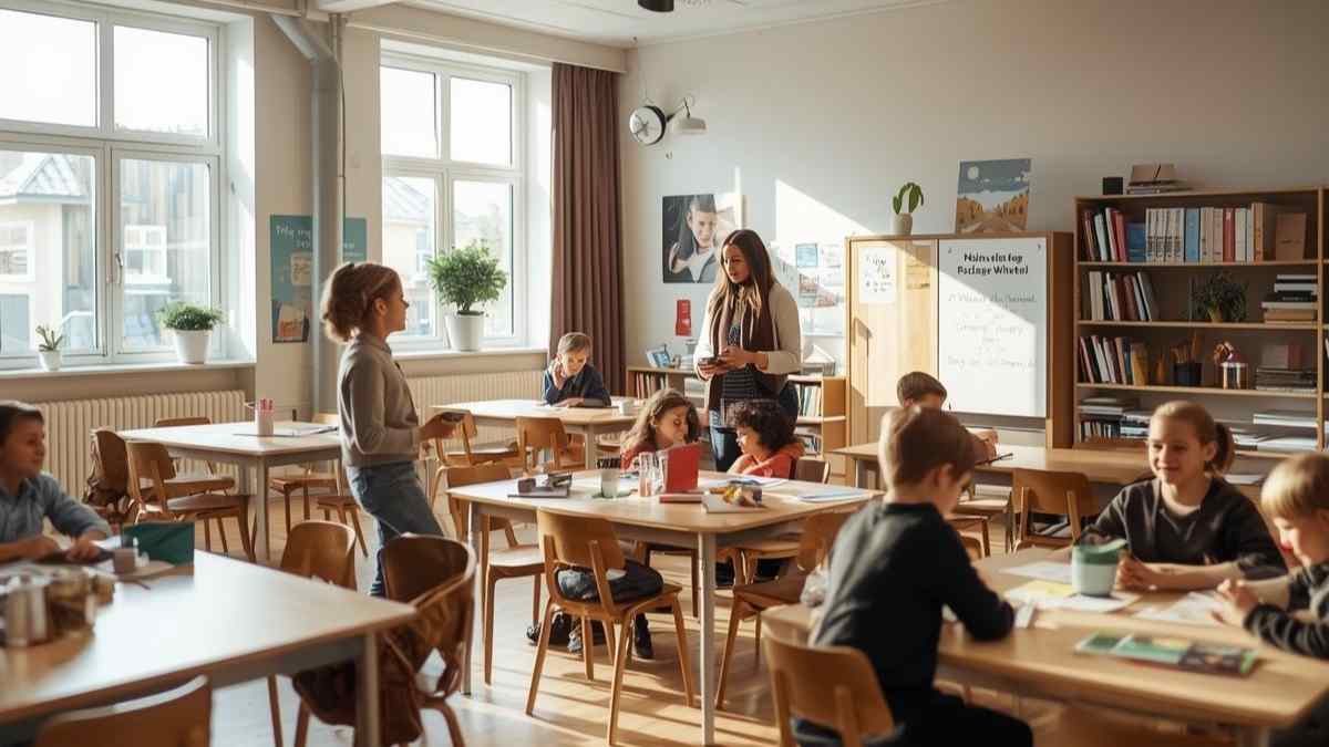 Dankzij deze dynamiek in het onderwijssysteem streeft Noorwegen ernaar zijn leerlingen modern onderwijs te bieden.