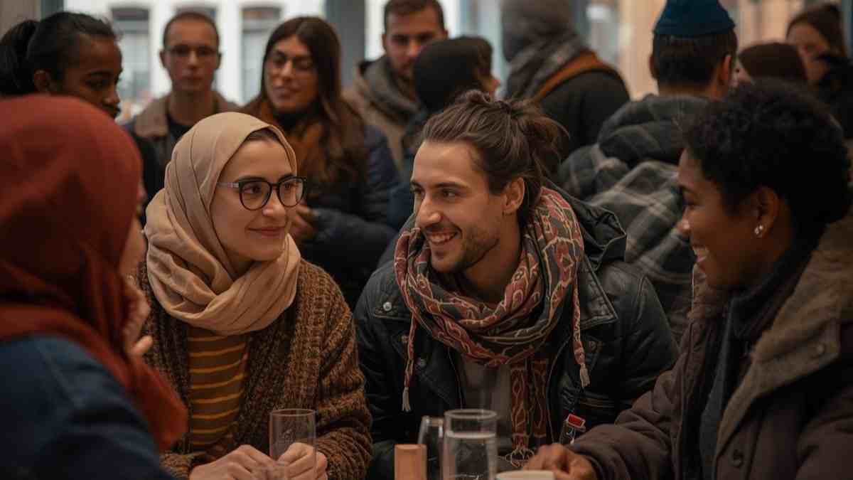 Dit maakt het voor immigranten mogelijk om zich gemakkelijk in de samenleving te integreren.