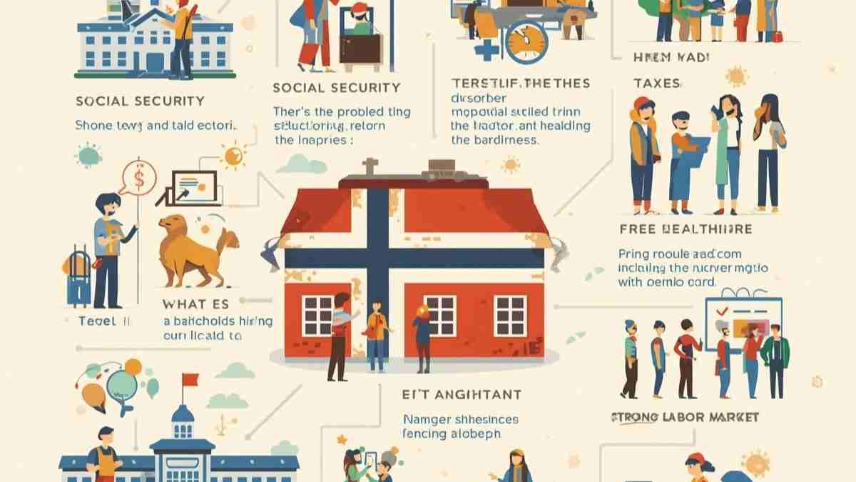 In Denemarken bevorderen de praktijken van de verzorgingsstaat sociale rechtvaardigheid en gelijkheid en verhogen ze het maatschappelijk welzijn.